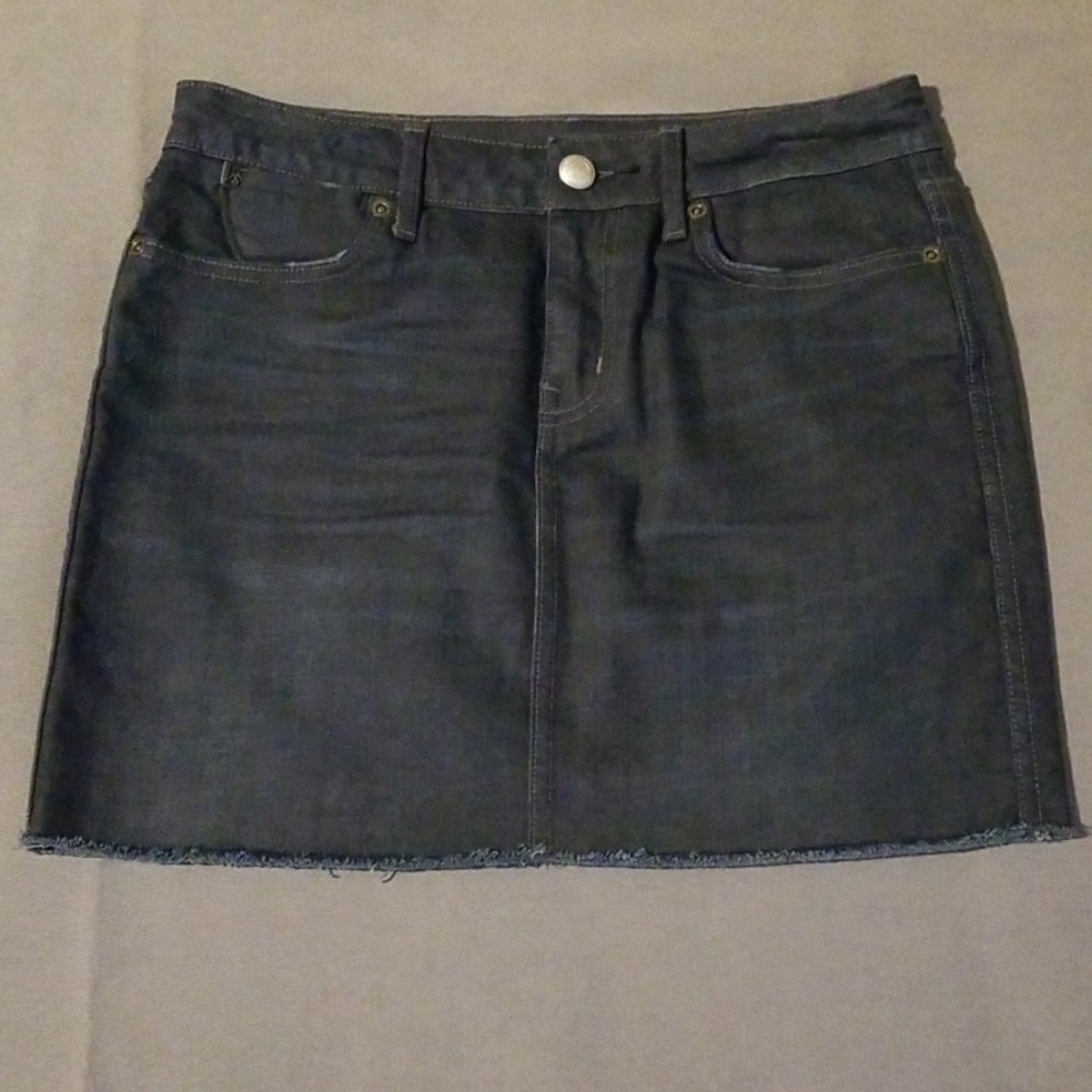 Martin+Osa dark denim miniskirt, 26